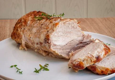 Baked pork Stock Photos