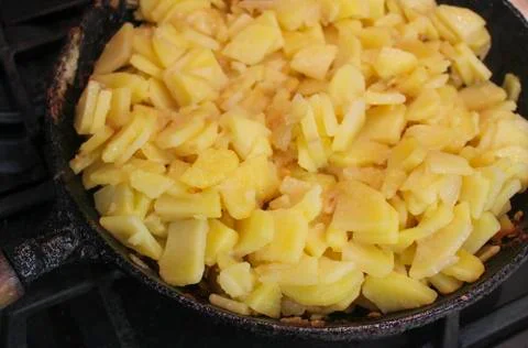 Baked potato Stock Photos