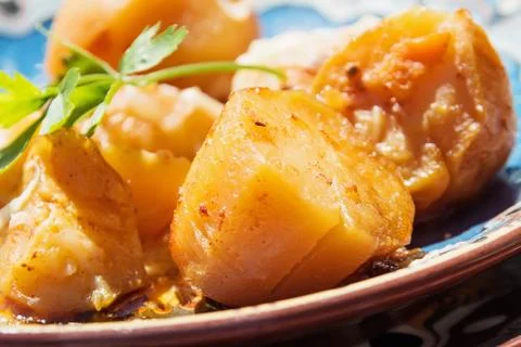 Baked Potatoes Stock Photos