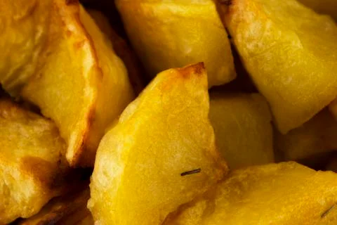 Baked potatoes Stock Photos