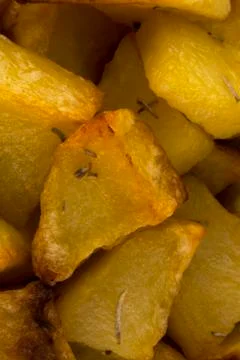 Baked potatoes Stock Photos