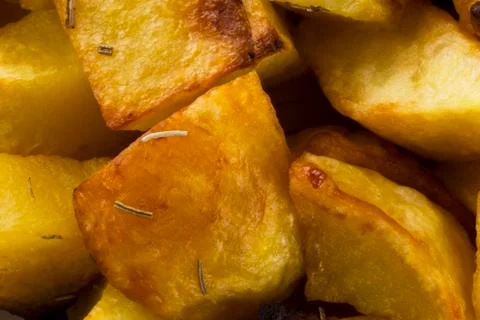 Baked potatoes Stock Photos