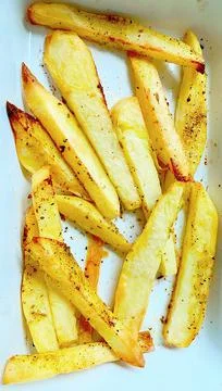 Baked potatoes Stock Photos