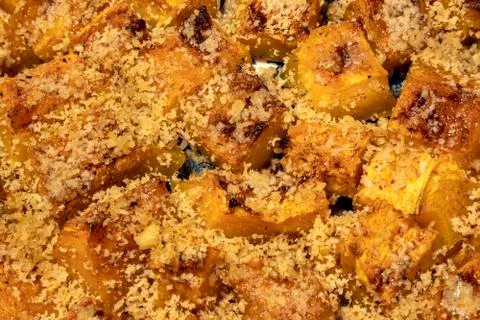 Baked pumpkin Stock Photos