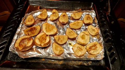 Baked quince Stock Footage 152831743
