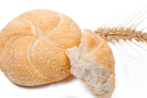 Baked roll Stock Photos