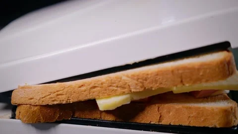 Baked sandwich Stock Footage 150448566