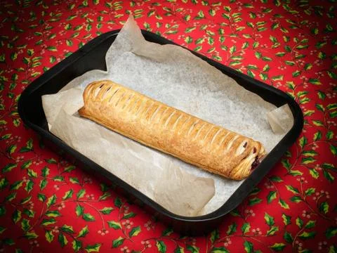Baked Strudel Stock Photos