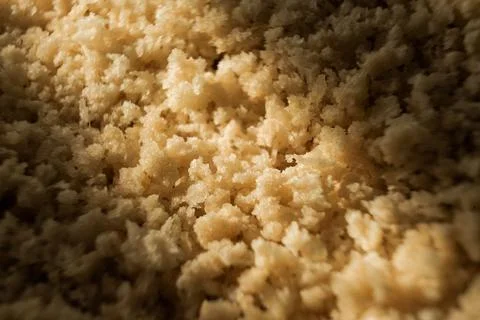 Baked texture macro with limited focus Stock Photos