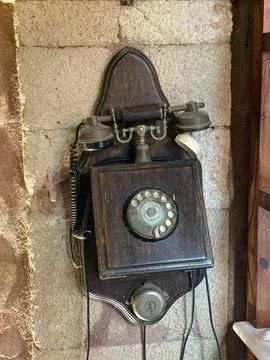 Bakelite telephone Stock Photos