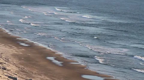 Baker Beach Florence Oregon Video stock 12116803