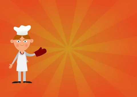 Baker Cartoon Stock Illustration