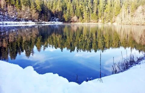 Baker lake Stock Photos
