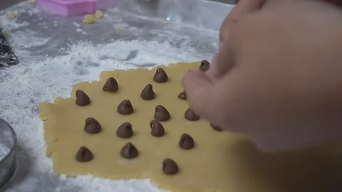 Baker making bread Stock Footage 100662643