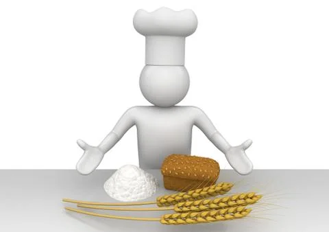 Baker - workers collection Stock Illustration