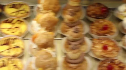 Bakery, bread, flour Stock Footage 45449772