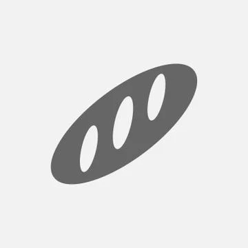 Bakery Bread food , vector icon 스톡 일러스트