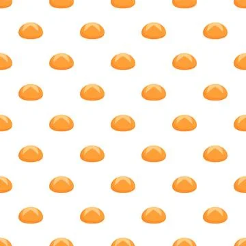 Bakery bread roll seamless repeating pattern background Stock Illustration