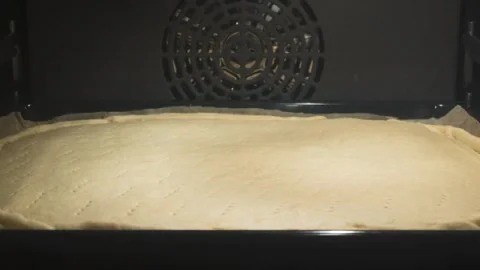 Bakery buns baking timelapse. Organic food concept. Popular fast food in the Stock Footage 272449615
