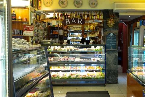Bakery in Catania Stock Photos