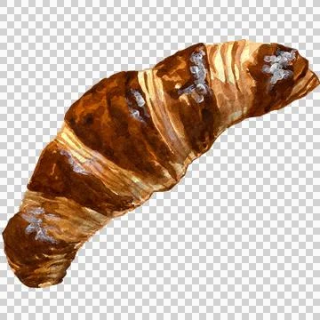 Bakery cruassant Stock Illustration
