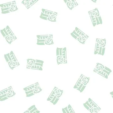 Bakery department glyph vector seamless pattern Stock Illustration