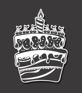 Bakery design over gray   background vector illustration Ilustração Stock