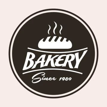 Bakery design over  white background vector illustration Ilustração Stock