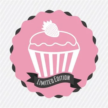 Bakery design over white  background vector illustration Ilustração Stock