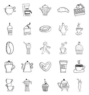 Bakery design over white background, vector illustration Ilustração Stock