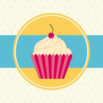 Bakery design over white  background vector illustration Ilustração Stock