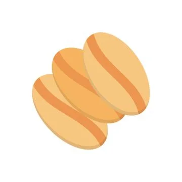 Bakery flat color icon 스톡 일러스트