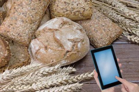 Bakery food concept ready for your use Stock Photos