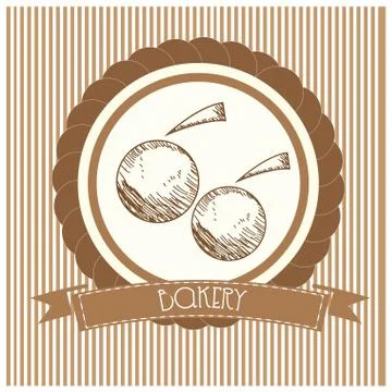 Bakery icon Ilustração Stock