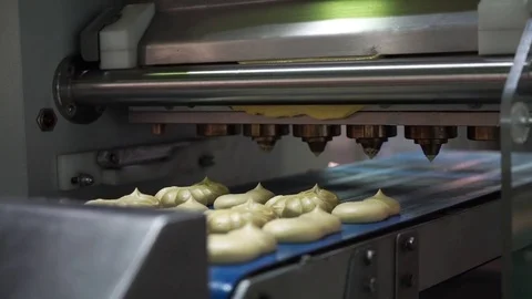 Bakery industry machine Stock Footage 80898051