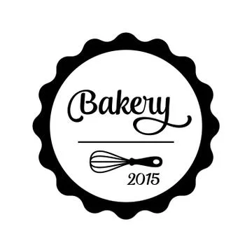 Bakery label Illustration