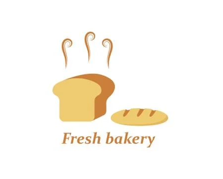 Bakery logo vector illustration Illustrazione stock