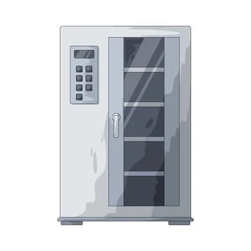Bakery oven illustration Stock Illustration