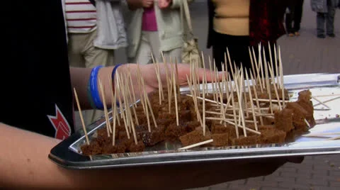 Bakery product sampling 動画素材 24791325