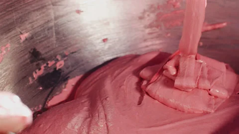 Bakery production, making a cake. Stock Footage 149124145