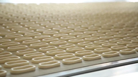 Bakery products. Bagels Stock Footage 59773099