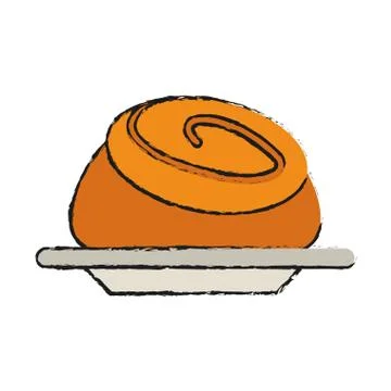 Bakery products design Stock Illustration