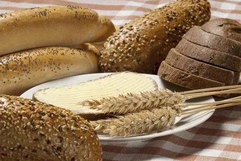 Bakery products Stock Photos
