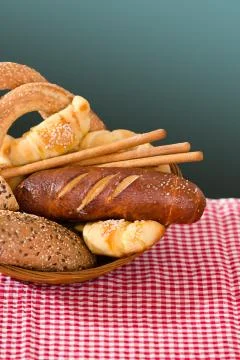 Bakery products. 스톡 사진