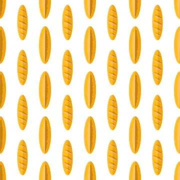 Bakery Seamless Pattern. Fresh Baked Products 库存插图
