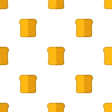 Bakery Seamless Pattern 库存插图