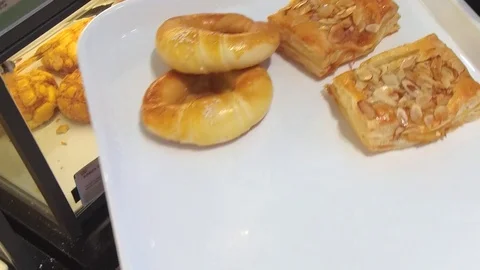 Bakery Shopping. Stock Footage 102807526