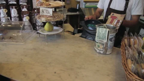 Bakery Transaction Stock Footage 71124161