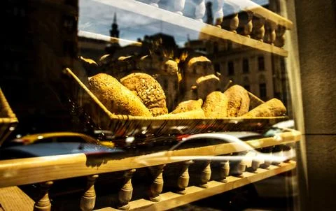 Bakery Window Stock Photos