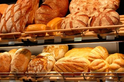 In the bakeshop Foto stock